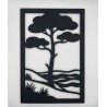 Panneau – Pin maritime & paysage côtier