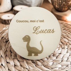 Panneau de naissance  - Dinosaure