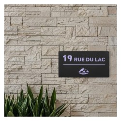 Panneau de maison personnalisé