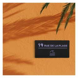 Panneau de maison personnalisé