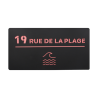 Panneau de maison personnalisé