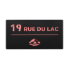 Panneau de maison personnalisé