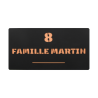 Panneau de maison personnalisé