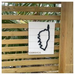 Cadre corse - CORSICA - carte