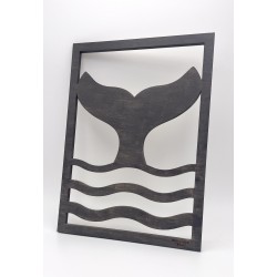 Panneau - Queue de baleine